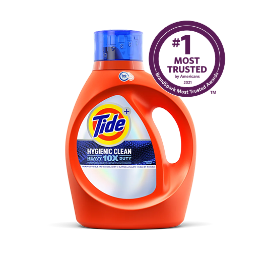 Tide Hygienic Clean Heavy Duty 10X Liquid Detergent Original Scent
