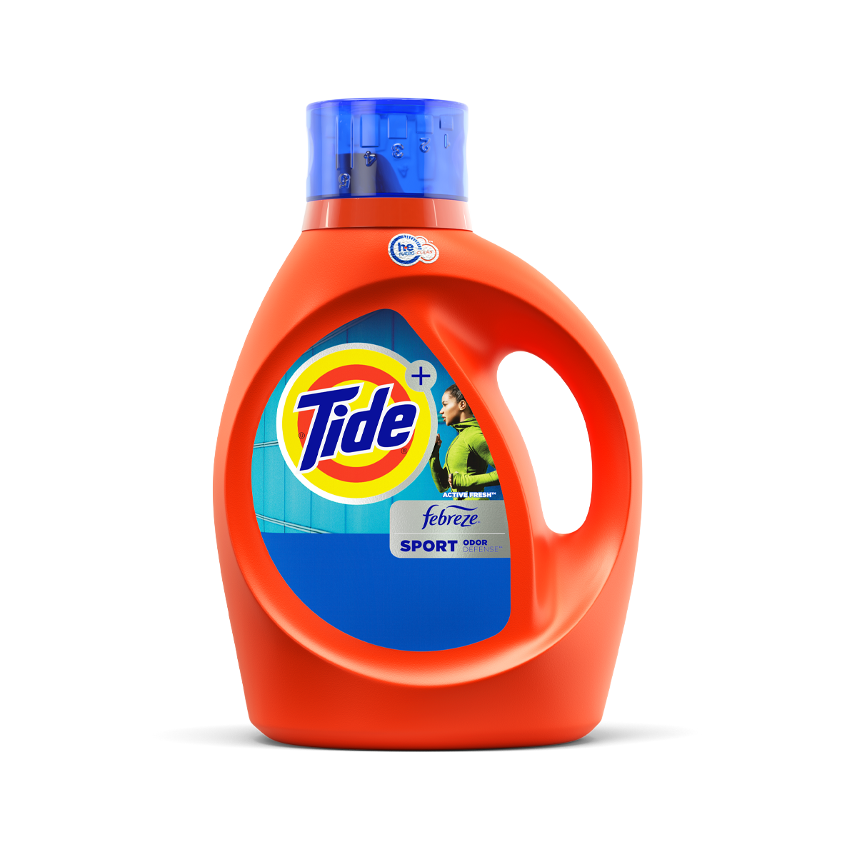 Tide Plus Febreze Sport Odor Defense™ Liquid Laundry Detergent