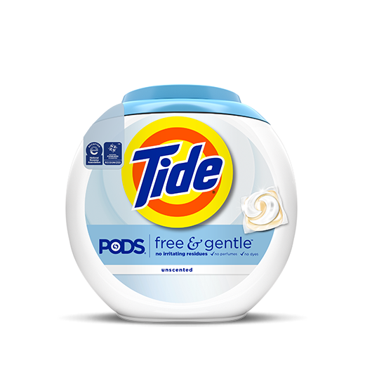 Tide PODS® Free and Gentle Laundry Detergent
