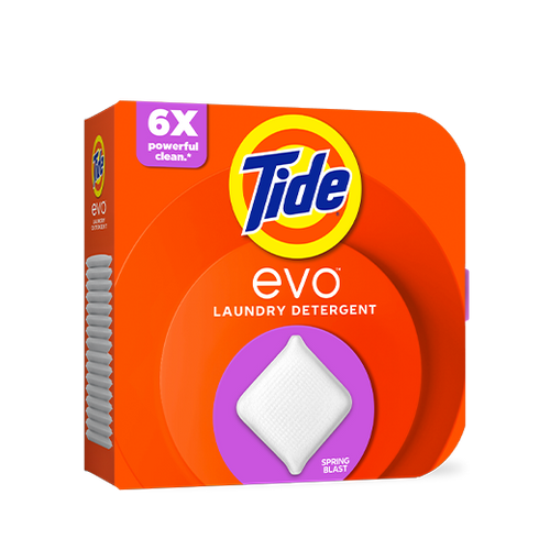 Tide evo Laundry Detergent Tiles, Spring Blast Scent